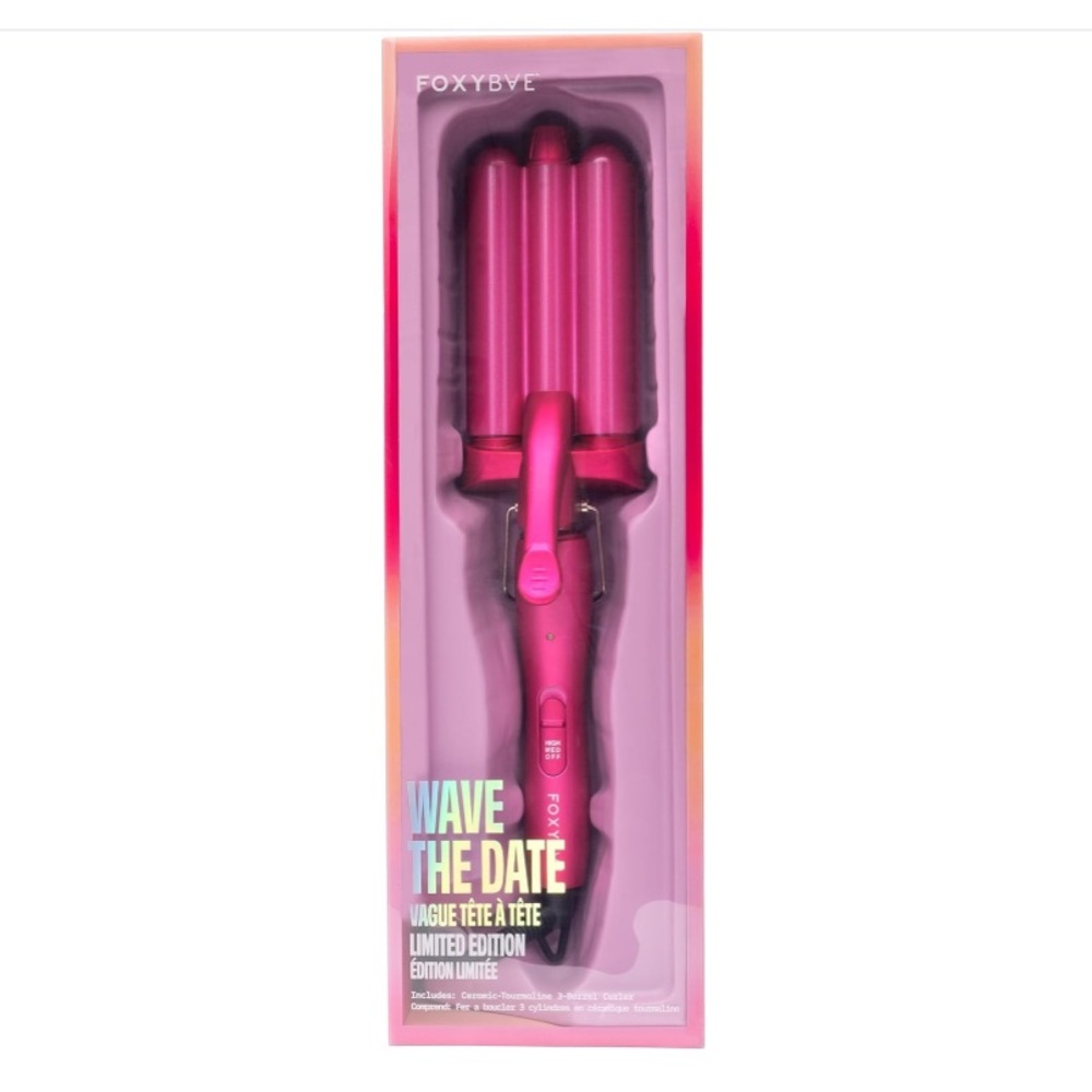 Wave The Date – Ceramic Tourmaline 3 Barrel Hair Waver
